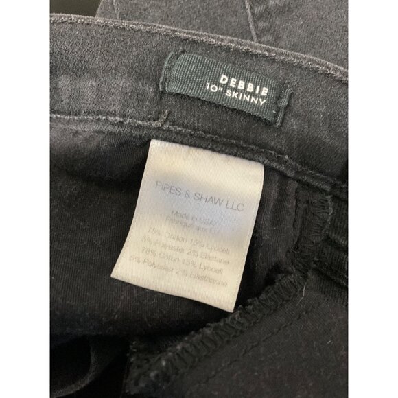 *VERONICA BEARD Jeans Debbie Skinny Buttonfly in Raven Wash size 28 - Picture 8 of 13